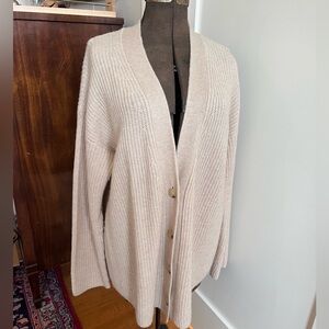 Vince Wool/Cashmere Blend Cardigan Sweater size L